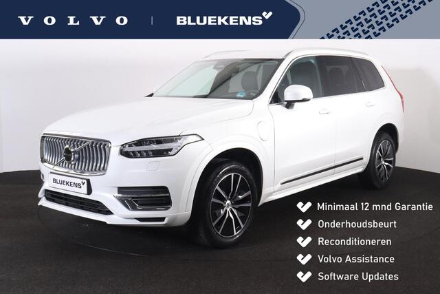 Volvo XC90 T8 Recharge AWD Core Bright - LONG RANGE - IntelliSafe Assist & Surround - Adaptieve LED koplampen - Parkeercamera achter - Verwarmde voorstoelen, stuur & achterbank - Parkeersensoren voor & achter - Draadloze tel. lader - Extra getint glas - 19' LMV