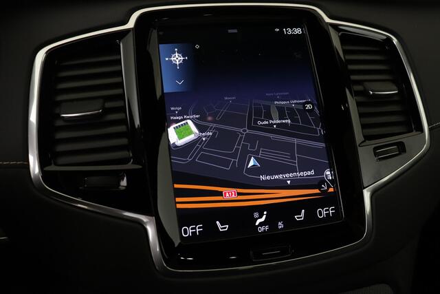 Volvo XC90 T8 RECHARGE AWD R-DESIGN *LONG RANGE* -PANO.DAK|BOWERS&WILKINS|LUCHTVERING|TREKHAAK|MEMORY.SEATS|360°CAM