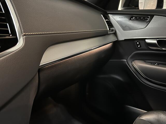 Volvo XC90 T8 AWD R-Design | Pine-Grey! | 360 Camera | ACC | Panorama | Pilot-Assist | Head-Up | Harman-Kardon | Keyless-Entry | 7 Persoons | Trekhaak | 2x Memory | Stoelverwarming V+A | Zwarte-Hemel | Full-LED | Sportstoelen | Stuurverwarming | Standkachel | Black-