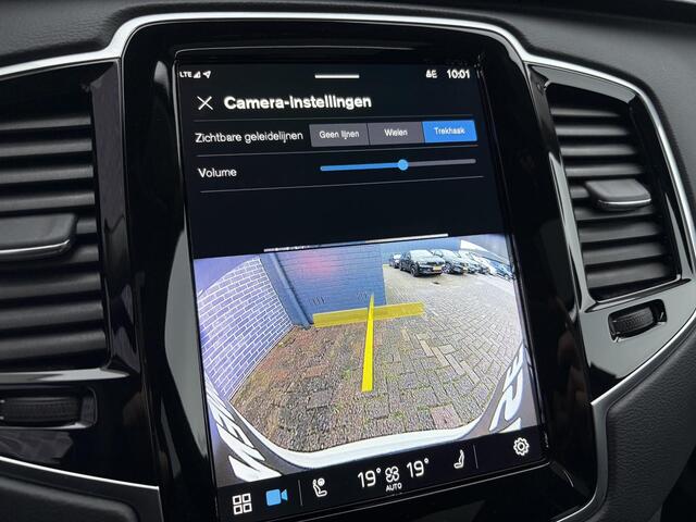 Volvo XC90 2.0 T8 Plug-in hybrid AWD Ultra Dark | Trekhaak | Massage | Geventileerde/verwarmde stoelen | Bowers & Wilkens | Luchtvering | HUD | Alcantara hemelbekleding | Memory | 360° camera |