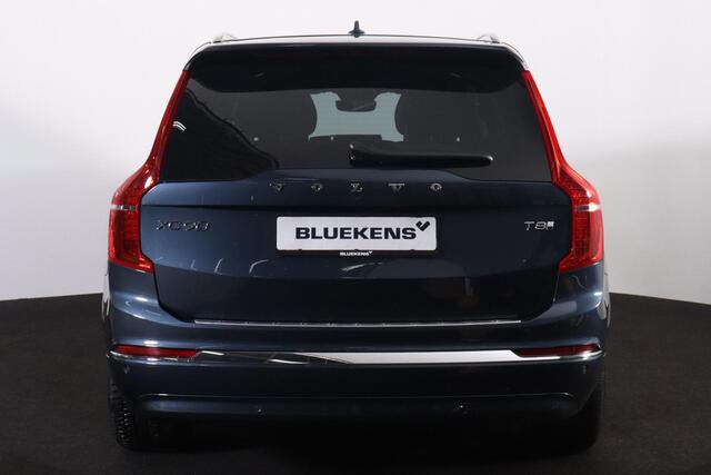Volvo XC90 T8 Recharge AWD Ultra Bright - Luchtvering - Panorama/schuifdak - IntelliSafe Assist & Surround - 360º Camera - Bowers & Wilkins audio - Adaptieve LED koplampen - Verwarmde voorstoelen, stuur & achterbank - Parkeersensoren voor & achter - Elektr. bedienb.