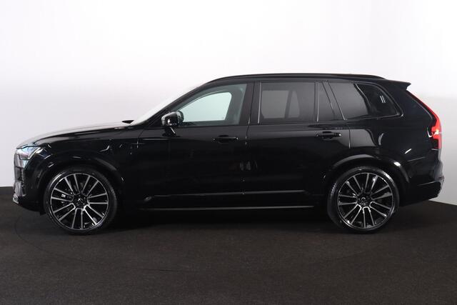Volvo XC90 T8 Recharge AWD Ultra Dark - Luchtvering - Panorama/schuifdak - IntelliSafe Assist & Surround - 360º Camera - Bowers & Wilkins audio - Verwarmde voorstoelen, stuur & achterbank - Parkeersensoren voor & achter - Elektr. bedienb. voorstoelen met geheugen -