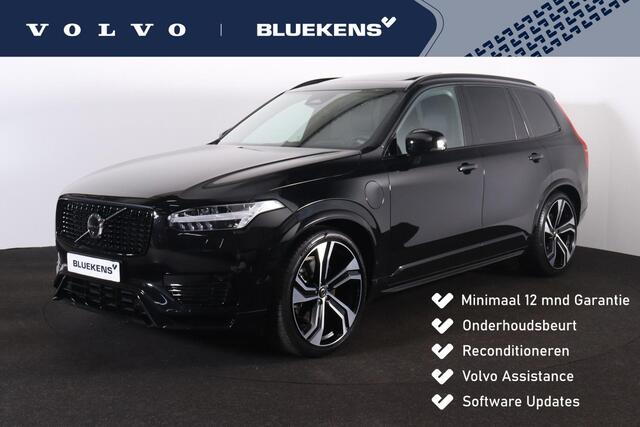 Volvo XC90 T8 Recharge AWD Ultra Dark - Luchtvering - Panorama/schuifdak - IntelliSafe Assist & Surround - 360º Camera - Bowers & Wilkins audio - Adaptieve LED koplampen - Verwarmde voorstoelen, stuur & achterbank - Parkeersensoren voor & achter - Elektr. bedienb. v