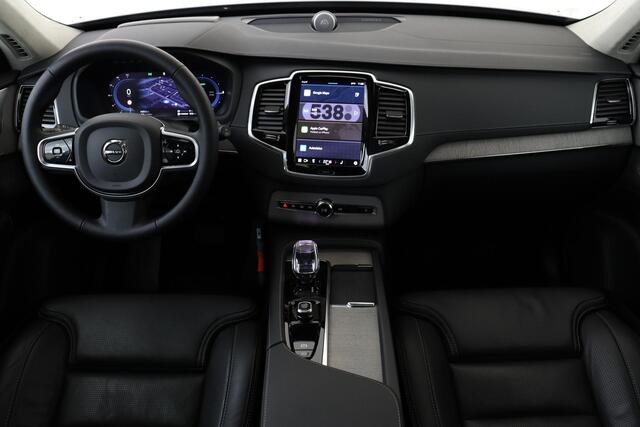 Volvo XC90 T8 PLUG-IN HYBRID AWD ULTRA DARK *FULL OPTIONS!* -PANO.DAK|BOWERS&WILKINS|GEVENT.LEDER+MASSAGE|LUCHTVERING|ADAP.LED|TREKHAAK|360°CAM|NL-AUTO