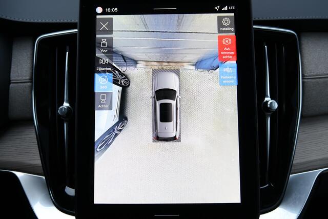Volvo XC90 T8 Recharge AWD Ultra Bright - Luchtvering - Panorama/schuifdak - IntelliSafe Assist & Surround - 360º Camera - Bowers & Wilkins audio - Adaptieve LED koplampen - Verwarmde voorstoelen, stuur & achterbank - Parkeersensoren voor & achter - Elektr. bedienb.