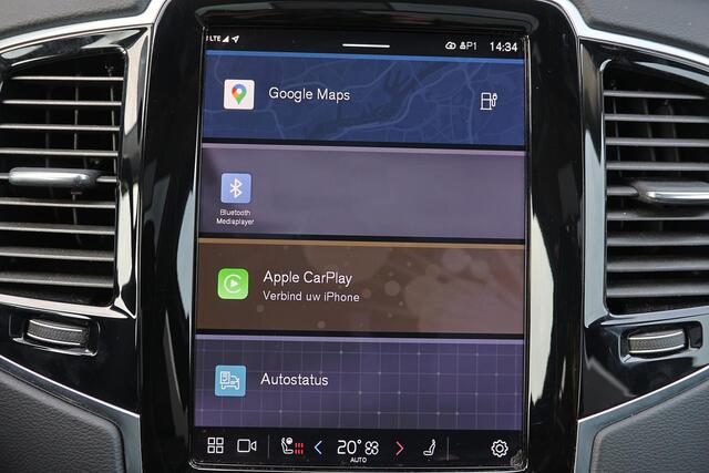 Volvo XC90 T8 Recharge AWD Plus Bright - Panorama/schuifdak - IntelliSafe Assist & Surround - 360º Camera - Harman/Kardon audio - Adaptieve LED koplampen - Verwarmde voorstoelen, stuur & achterbank - Parkeersensoren voor & achter - Elektr. bedienb. voorstoelen met g