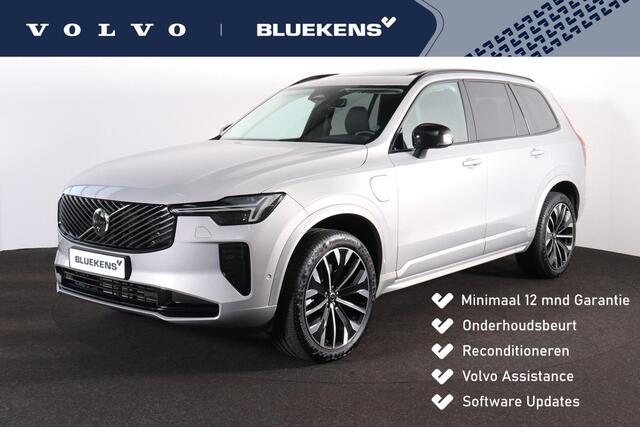 Volvo XC90 T8 Recharge AWD Ultra Dark - Panorama/schuifdak - IntelliSafe Assist & Surround - 360º Camera - Harman/Kardon audio - Adaptieve LED koplampen - Verwarmde voorstoelen, stuur & achterbank - Parkeersensoren voor & achter - Elektr. bedienb. voorstoelen met ge