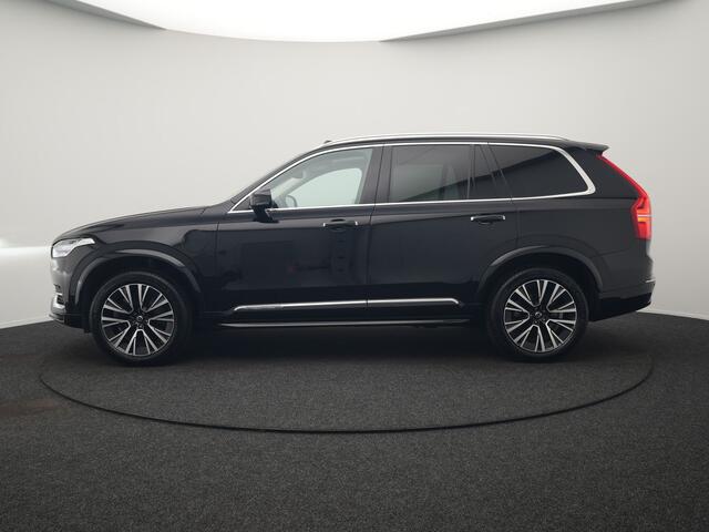 Volvo XC90 T8 Recharge AWD Plus Bright LONG RANGE Plug In Hybrid 7 Persoon 456pk Dealer O.H PHEV | Trekhaak Af Fabriek | Panodak | Adaptive Cruise | Camera | Lederen Sportstoelen Memory & Verwarmd | Pilot Assist | Blis | Keyless | Apple Carplay | Navigatie | Virtual