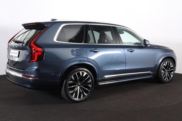 Volvo XC90 T8 Recharge AWD Ultra Bright - Luchtvering - Panorama/schuifdak - IntelliSafe Assist & Surround - 360º Camera - Bowers & Wilkins audio - Adaptieve LED koplampen - Verwarmde voorstoelen, stuur & achterbank - Parkeersensoren voor & achter - Elektr. bedienb.