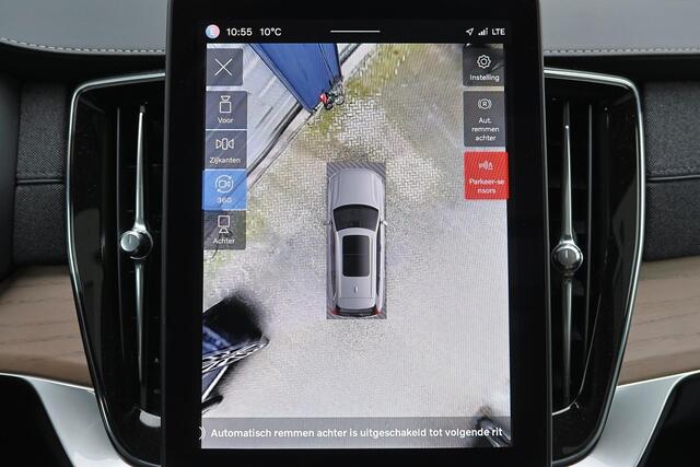 Volvo XC90 T8 Recharge AWD Ultra Dark - Luchtvering - Panorama/schuifdak - IntelliSafe Assist & Surround - 360º Camera - Bowers & Wilkins audio - Adaptieve LED koplampen - Verwarmde voorstoelen, stuur & achterbank - Parkeersensoren voor & achter - Elektr. bedienb. v