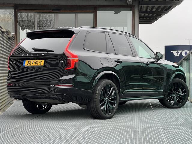 Volvo XC90 2.0 T8 Plug-in hybrid AWD Ultra Dark Black Edition, PHEV, Long range, Automaat, Luchtvering, Panoramadak, Stoel- en stuurverwarming, Parkeercamera, Park assist voor- en achter
