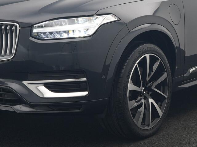 Volvo XC90 T8 Recharge AWD Inscription 7 Persoons Plug In Hybrid 394pk Dealer O.H PHEV | Luchtvering | Panodak | Trekhaak af Fabriek | Adaptive Cruise | Head Up | 360 camera | 21"L.M | BLIS | Harman Kardon |