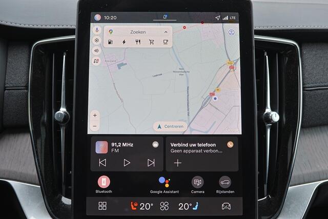 Volvo XC90 T8 Recharge AWD Ultra Dark - Luchtvering - Panorama/schuifdak - IntelliSafe Assist & Surround - 360º Camera - Bowers & Wilkins audio - Adaptieve LED koplampen - Verwarmde voorstoelen, stuur & achterbank - Parkeersensoren voor & achter - Elektr. bedienb. v