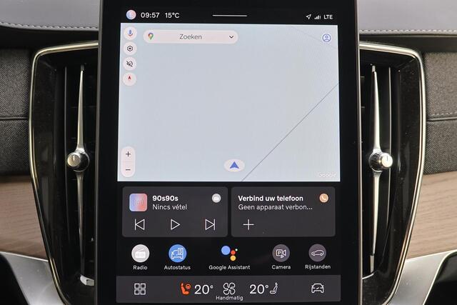 Volvo XC90 T8 Recharge AWD Ultra Dark - Panorama/schuifdak - IntelliSafe Assist & Surround - 360º Camera - Harman/Kardon audio - Adaptieve LED koplampen - Verwarmde voorstoelen, stuur & achterbank - Parkeersensoren voor & achter - Elektr. bedienb. voorstoelen met ge