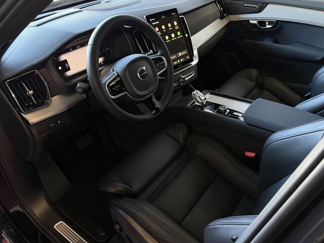 Volvo XC90 2.0 T8 456 PK PHEV AWD 7P BLACK EDITION PLUS LUCHTVERING SCHUIFDAK STOEL/STUUR.VERW ELEK.TREKHAAK HARMAN KARDON PANORAMA STANDKACHEL HEADUP ? Top Auto's Wijchen , Altijd een Ruim aanbod van Volvo's i BUSINESS / CORE / BRIGHT / DARK / ULTRA DARK / PLUS D