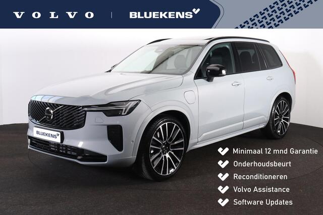 Volvo XC90 T8 Recharge AWD Ultra Dark - Luchtvering - Panorama/schuifdak - IntelliSafe Assist & Surround - 360º Camera - Bowers & Wilkins audio - Adaptieve LED koplampen - Verwarmde voorstoelen, stuur & achterbank - Parkeersensoren voor & achter - Elektr. bedienb. v
