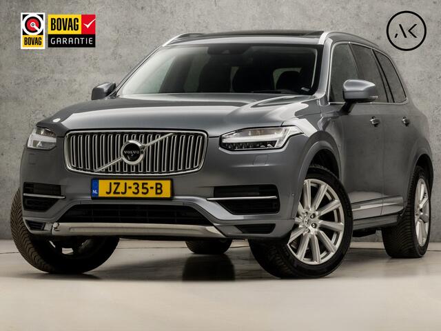 Volvo XC90 2.0 T8 Twin Engine AWD Inscription 7 Persoons 408Pk Automaat (PANORAMADAK, APPLE CARPLAY, GROOT NAVI, MEMORY SEATS, 360 CAMERA, MASSAGE, GETINT GLAS, TREKHAAK, ELEK ACHTERKLEP, NIEUWSTAAT)