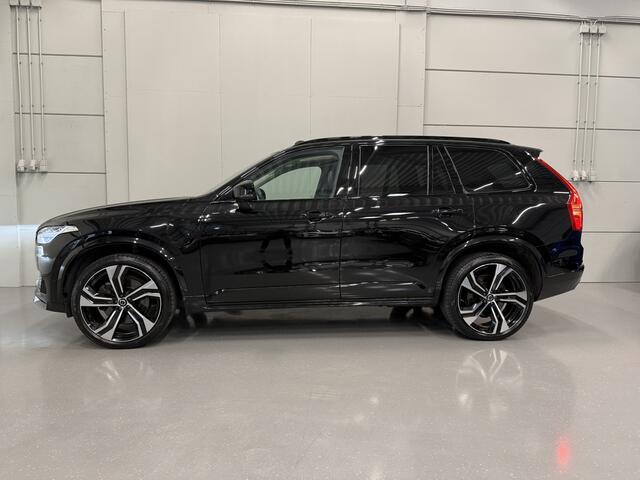 Volvo XC90 T8 Recharge AWD R-Design PANO/LUCHTVERING/TREKHAAK/HEAD-UP/GOOGLE/H&K/MASSAGE+VENTILATIE/22"/360CAMERA/CRYSTAL-POOK/VOLLEDIG VOLVO DEALER HISTORIE