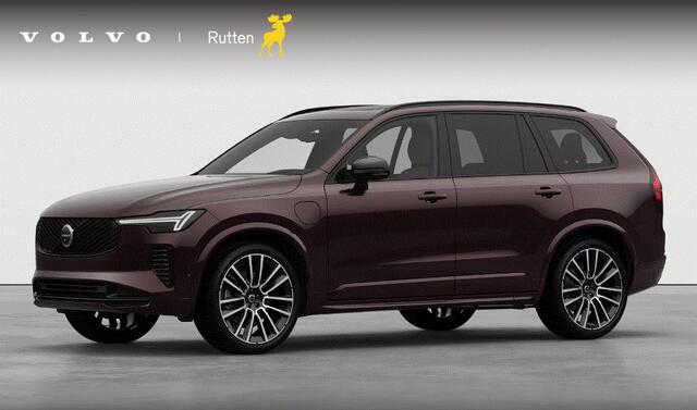 Volvo XC90 T8 455PK Automaat Plug-in Hybrid AWD Ultra Dark / Luchtvering / Bowers & Wilkins / 360 Camera / Head Up Display / Gelamineerde Ramen / 22'' Velgen /