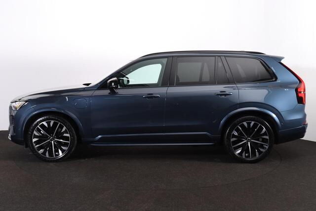Volvo XC90 T8 Recharge AWD Plus Dark - Luchtvering - Panorama/schuifdak - IntelliSafe Assist & Surround - 360º Camera - Bowers & Wilkins audio - Adaptieve LED koplampen - Verwarmde voorstoelen, stuur & achterbank - Parkeersensoren voor & achter - Elektr. bedienb. vo