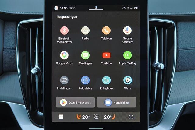 Volvo XC90 T8 Recharge AWD Ultra Dark - Luchtvering - Panorama/schuifdak - IntelliSafe Assist & Surround - 360º Camera - Bowers & Wilkins audio - Adaptieve LED koplampen - Verwarmde voorstoelen, stuur & achterbank - Parkeersensoren voor & achter - Elektr. bedienb. v