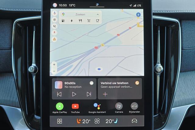 Volvo XC90 T8 Recharge AWD Plus Dark - Luchtvering - Panorama/schuifdak - IntelliSafe Assist & Surround - 360º Camera - Bowers & Wilkins audio - Adaptieve LED koplampen - Verwarmde voorstoelen, stuur & achterbank - Parkeersensoren voor & achter - Elektr. bedienb. vo