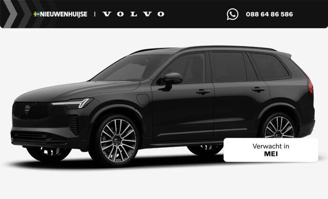 Volvo XC90 T8 Plug-in hybrid AWD Ultra Black Edition Executive | Google | Long Range | Bowers & Wilkins Audio | Luchtvering | Head-Up Display | Stuurverwarming | Adaptieve Cruise Control | 360 Camera | Massage | Gelamineerde Zijruiten Rondom | Getint Glas | Keyless