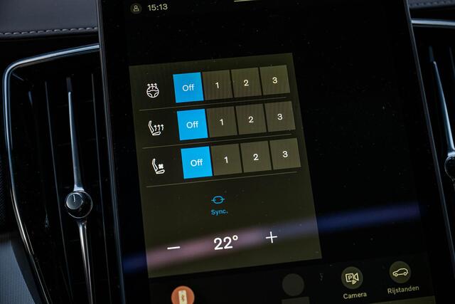 Volvo XC90 2.0 T8 Plug-in hybrid AWD Ultra Black Edition Executive | Luchtvering | Gelaagd Glas | Bowers & Wilkins | Massage & Ventilatie Stoelen | Panoramadak |