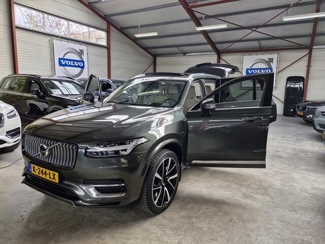 Volvo XC90 T8 Recharge AWD Inscription ALLE OPTIES Beige/Wit leder Luchtvering | Stoelmassage