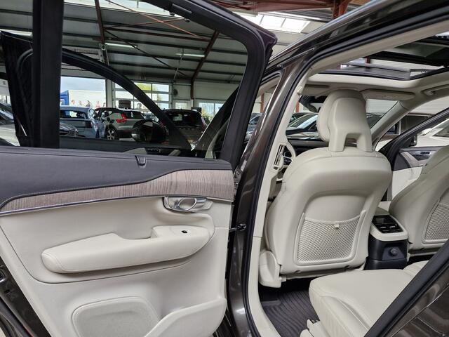 Volvo XC90 T8 Recharge AWD Inscription ALLE OPTIES Beige/Wit leder Luchtvering | Stoelmassage