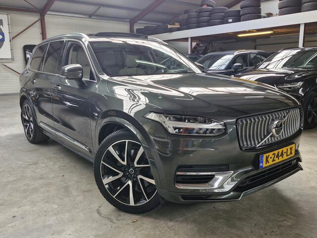 Volvo XC90 T8 Recharge AWD Inscription ALLE OPTIES Beige/Wit leder Luchtvering | Stoelmassage