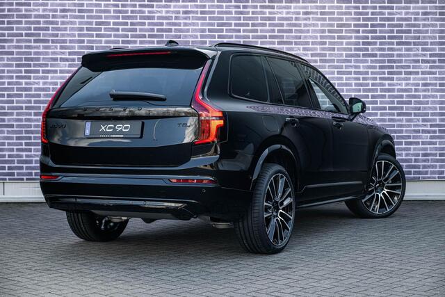 Volvo XC90 T8 Plug-in hybrid AWD Ultra Black Ed. Exec. | Google | Long Range | Ventilatie Voorstoelen | Trekhaak | Bowers & Wilkins Audio | Luchtvering | Head-Up Display | Stoel-/Stuurverwarming | Adaptieve Cruise Control | 360 Camera | Massage | Gelamineerde Zijrui