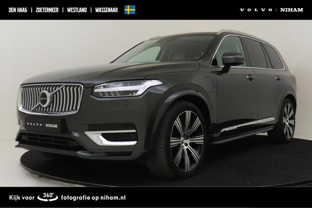 Volvo XC90 T8 RECHARGE AWD INSCRIPTION EXCLUSIVE -PANO.DAK|BOWERS&WILKINS|GEVENT.LEDER+MASSAGE|360°CAM|HEAD-UP DISP.|ADAP.LED|LUCHTVERING|TREKHAAK|POLESTAR|21"