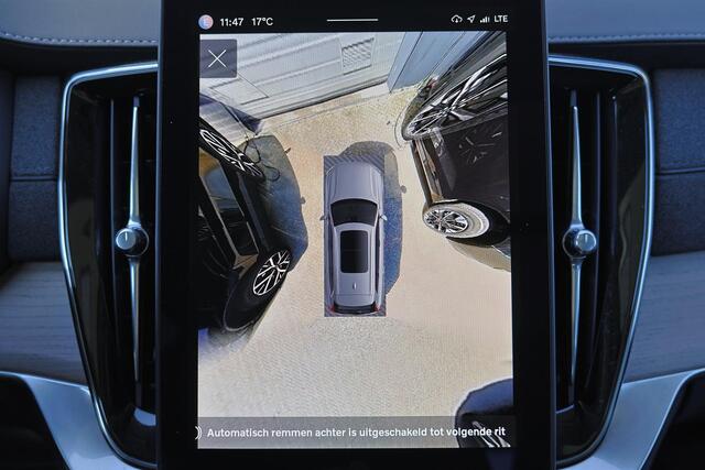 Volvo XC90 T8 Recharge AWD Ultra Dark - Luchtvering - Panorama/schuifdak - IntelliSafe Assist & Surround - 360º Camera - Harman/Kardon audio - Adaptieve LED koplampen - Verwarmde voorstoelen, stuur & achterbank - Parkeersensoren voor & achter - Elektr. bedienb. voor