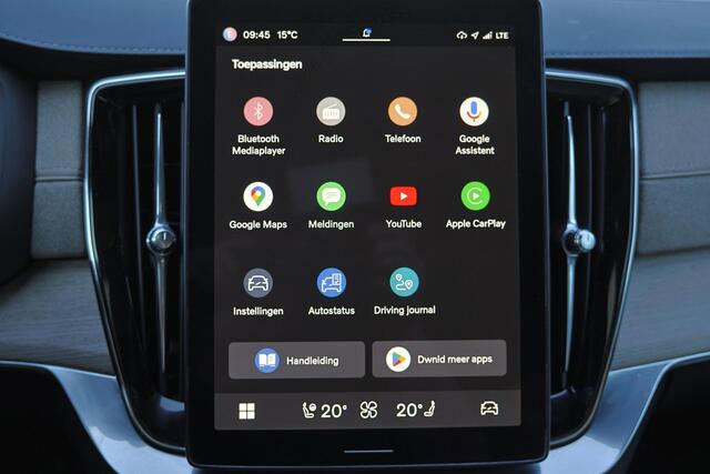 Volvo XC90 T8 Recharge AWD Plus Dark - Luchtvering - Panorama/schuifdak - IntelliSafe Assist & Surround - 360º Camera - Bowers & Wilkins audio - Adaptieve LED koplampen - Verwarmde voorstoelen, stuur & achterbank - Parkeersensoren voor & achter - Elektr. bedienb. vo