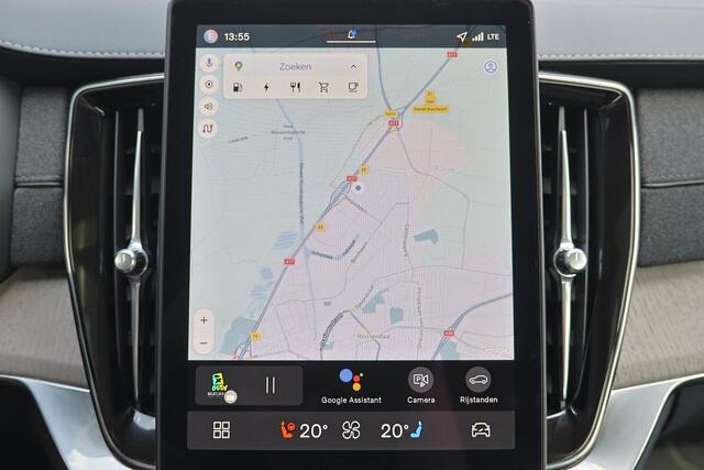 Volvo XC90 T8 Recharge AWD Ultra Bright - Luchtvering - Panorama/schuifdak - IntelliSafe Assist & Surround - 360º Camera - Bowers & Wilkins audio - Adaptieve LED koplampen - Verwarmde voorstoelen, stuur & achterbank - Parkeersensoren voor & achter - Elektr. bedienb