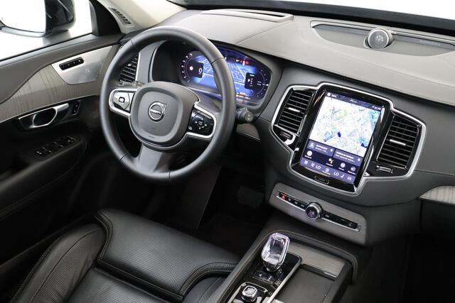 Volvo XC90 T8 PLUG-IN HYBRID AWD ULTRA DARK *FULL OPTIONS!* -PANO.DAK|BOWERS&WILKINS|LUCHTVERING|GEVENT.LEDER+MASSAGE|TREKHAAK|360°CAM|STANDKACHEL
