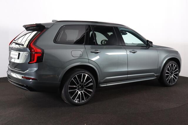 Volvo XC90 T8 Recharge AWD Ultra Dark Exec. Ed. - Luchtvering - Panorama/schuifdak - IntelliSafe Assist & Surround - 360º Camera - Bowers & Wilkins audio - Adaptieve LED koplampen - Verwarmde voorstoelen, stuur & achterbank - Parkeersensoren voor & achter - Elektr.