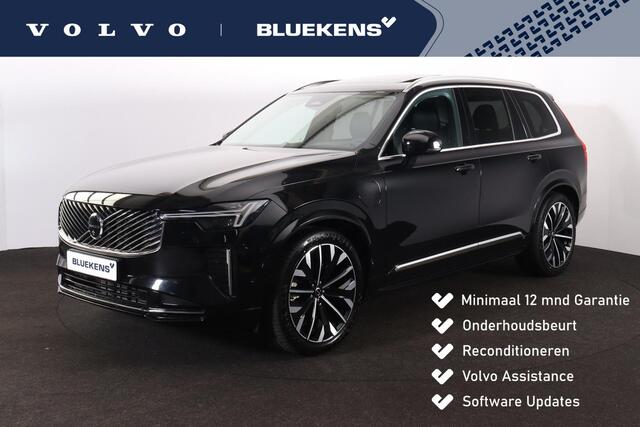Volvo XC90 T8 Recharge AWD Ultra Bright - Luchtvering - Panorama/schuifdak - IntelliSafe Assist & Surround - 360º Camera - Bowers & Wilkins audio - Adaptieve LED koplampen - Verwarmde voorstoelen, stuur & achterbank - Parkeersensoren voor & achter - Elektr. bedienb.