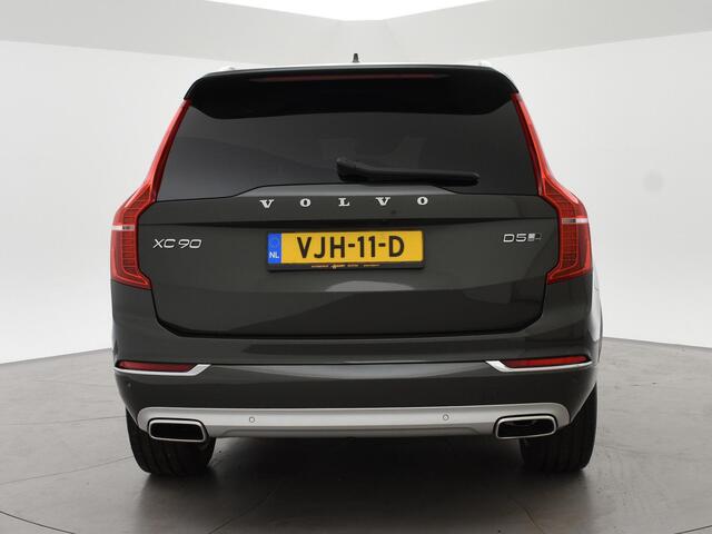 Volvo XC90 2.0 D5 AWD 235 PK AUT. GRIJS KENTEKEN INSCRIPTION + ADAPTIVE CRUISE | TREKHAAK | LEDER