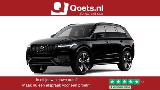 Volvo XC90 2.0 T8 Recharge AWD Ultimate Dark Trekhaak - Panoramadak - Luchtvering - B&W - Head up - Stoelverwarming voor/achter - Stoelmassage - Gelamineerde zijruiten en achterruit - Visual Park Assist -