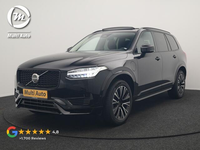 Volvo XC90 T8 Recharge AWD Plus Dark 7Persoons LONG RANGE PHEV 455pk Dealer O.H. | Trekhaak Af Fabriek | Panodak | Adaptive Cruise | 360 Camera | Harman / Kardon | Lederen Sportstoelen Memory & Verwarmd | Stuur Verwarmd | Google Assistent | Apple Carplay | Keyless |