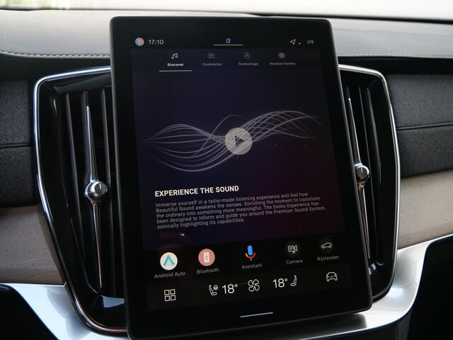Volvo XC90 2.0 T8 Plug-in hybrid AWD Plus Dark 455 Pk Automaat Navi / DAB / Camera's / Leer / 7 persoons