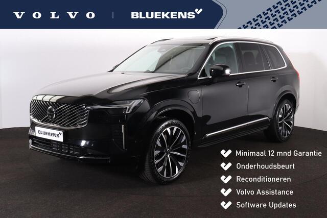 Volvo XC90 T8 Recharge AWD Ultra Bright - Luchtvering - Panorama/schuifdak - IntelliSafe Assist & Surround - 360º Camera - Bowers & Wilkins audio - Adaptieve LED koplampen - Verwarmde voorstoelen, stuur & achterbank - Parkeersensoren voor & achter - Elektr. bedienb.