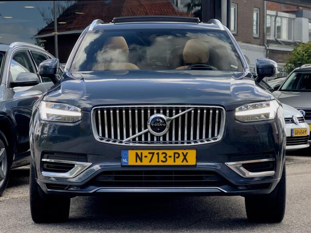 Volvo XC90 2.0 T8 AUT8 RECHARGE AWD INSCRIPTION EXCLUSIVE 7 PERS PANODAK LEDER NAVI CAMERA DIGI-DASH APPLE-CARPLAY LED LMV-22INCHE PDC