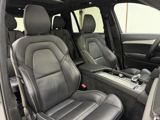 Volvo XC90 T8 455pk AWD Ultimate Dark / 22'' Everlast Velgen / Bowers&Wilkins / Luchtvering / Trekhaak / Full-LED / Black Pack / Sportleder / Panoramadak / Stoel + Stuurw. Verwarming /