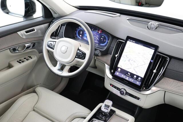 Volvo XC90 II T8 PLUG IN-HYBRID AWD PLUS DARK *FULL OPTIONS!* -PANO.DAK|BOWERS&WILKINS|GEVENT.LEDER|LUCHTVERING|360°CAM|HEAD-UP DISP.|TREKHAAK|21"