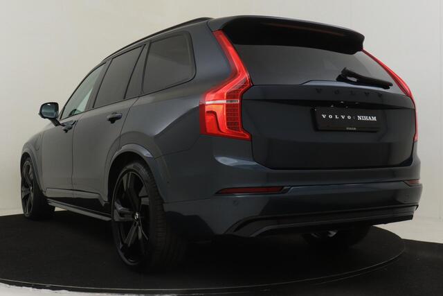 Volvo XC90 T8 PLUG-IN HYBRID AWD ULTRA BLACK EDITION *FULL OPTIONS!* -PANO.DAK|BOWERS&WILKINS|LUCHTVERING|GEVENT.LEDER+MASSAGE|HEAD-UP DISP.|360°CAM|TREKHAAK|BLACK.BADGE|22"ONYX-BLACK