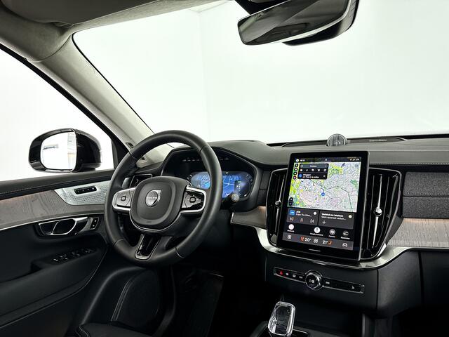 Volvo XC90 T8 Plug-in hybrid AWD Ultra Dark SOH 100% | Panoramadak | 360° camera | Bowers & Wilkins | Luchtvering | Stoelventilatie | Head-up Display | Trekhaak