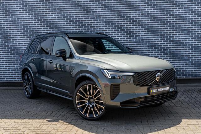 Volvo XC90 T8 Plug-in hybrid AWD Ultra Dark Executive Edition | Google | Long Range | Panoramadak | Bowers & Wilkins Audio | Massagefunctie | Keyless | Luchtvering | Stoelverwarming & Ventilatie | Head-Up Display | Getint Glas | Elek. Achterklep | Stuurverwarming | 
